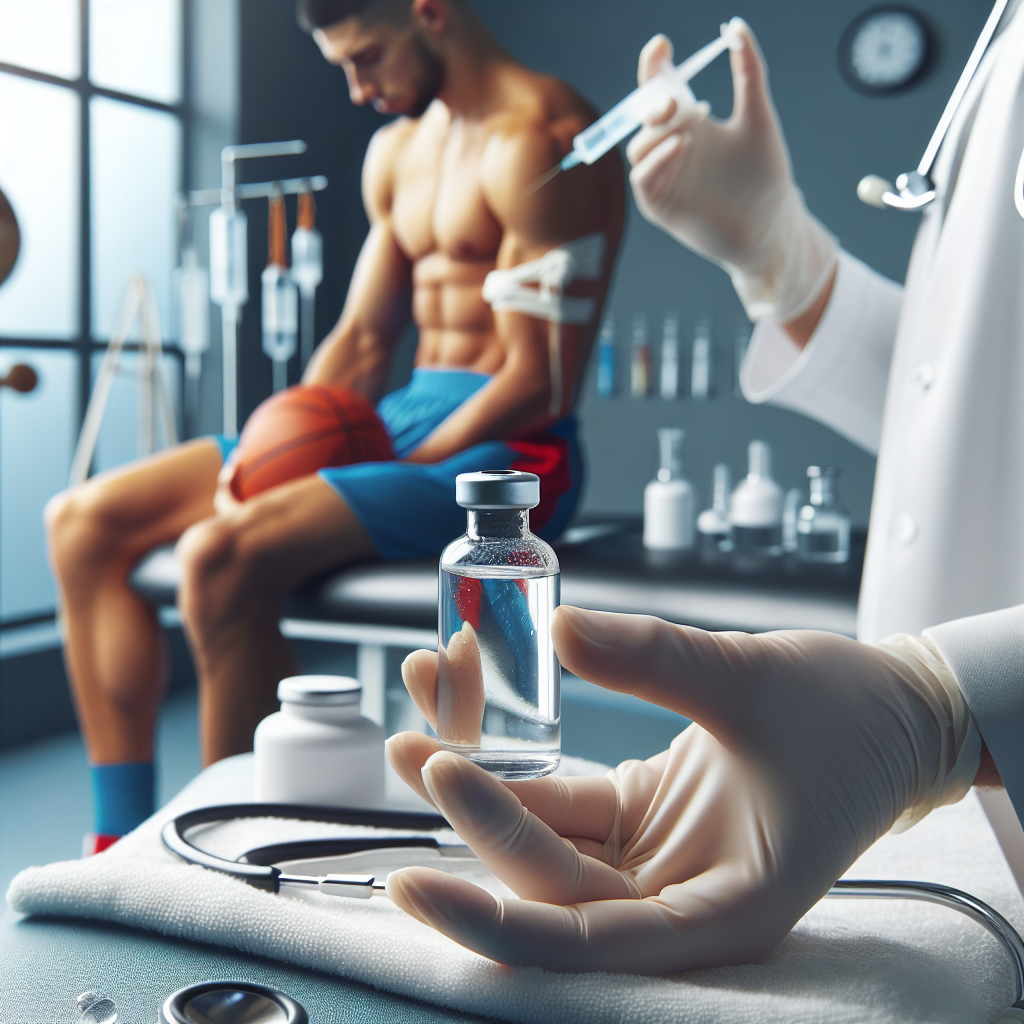 Acqua battericida per iniezioni: un alleato per il recupero muscolare degli atleti