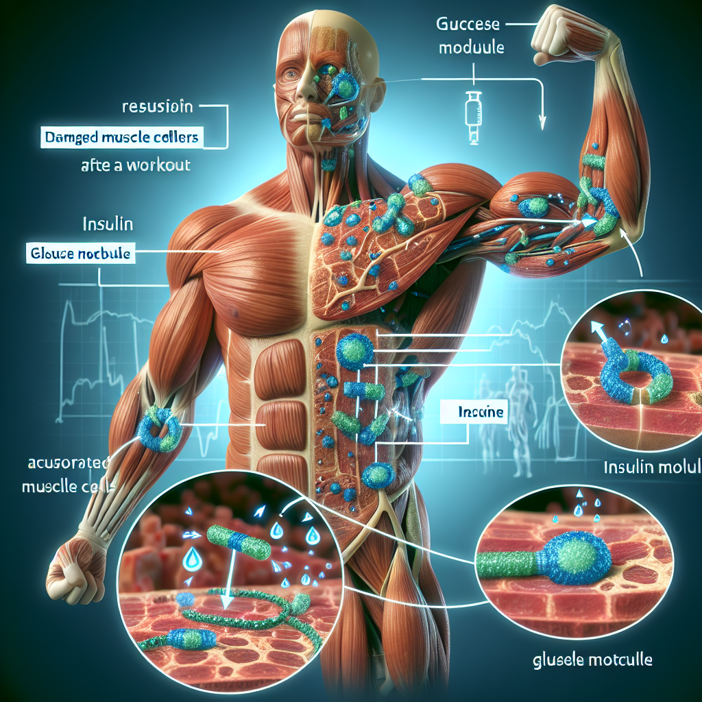 Ruolo dell'insulina nella riparazione muscolare post-allenamento