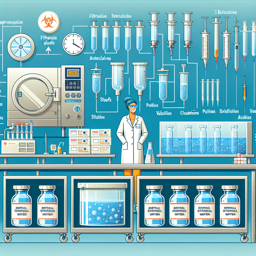 L'importanza della corretta sterilizzazione dell'acqua battericida per iniezioni negli ambienti sportivi